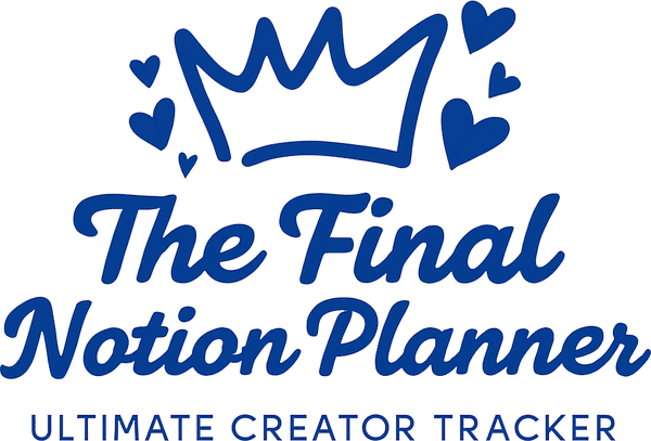 The Final Notion Planner & Tracker